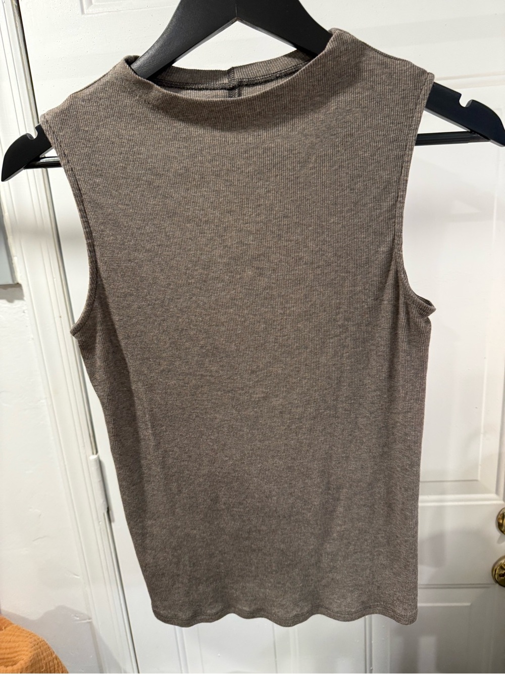 Everlane Luxe Rib Funnel-Neck Tank